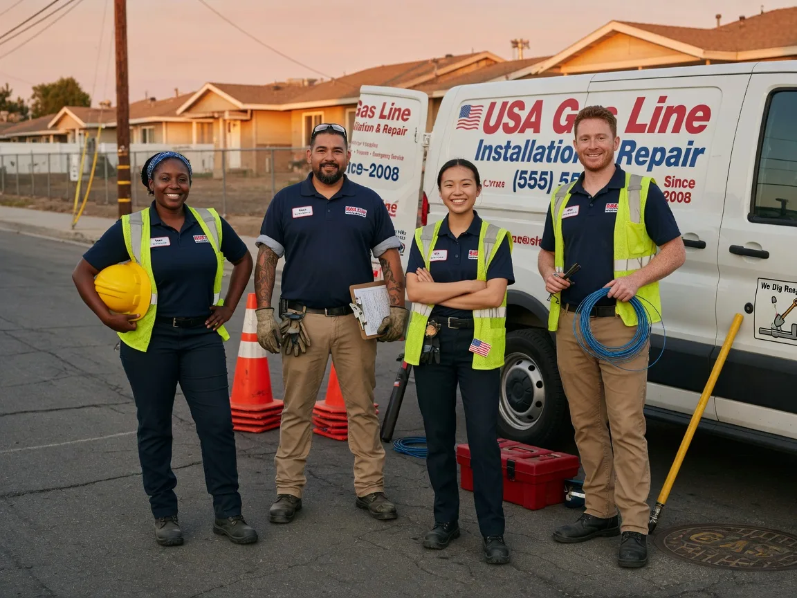 Gas Line Installation company in Sorento, IL